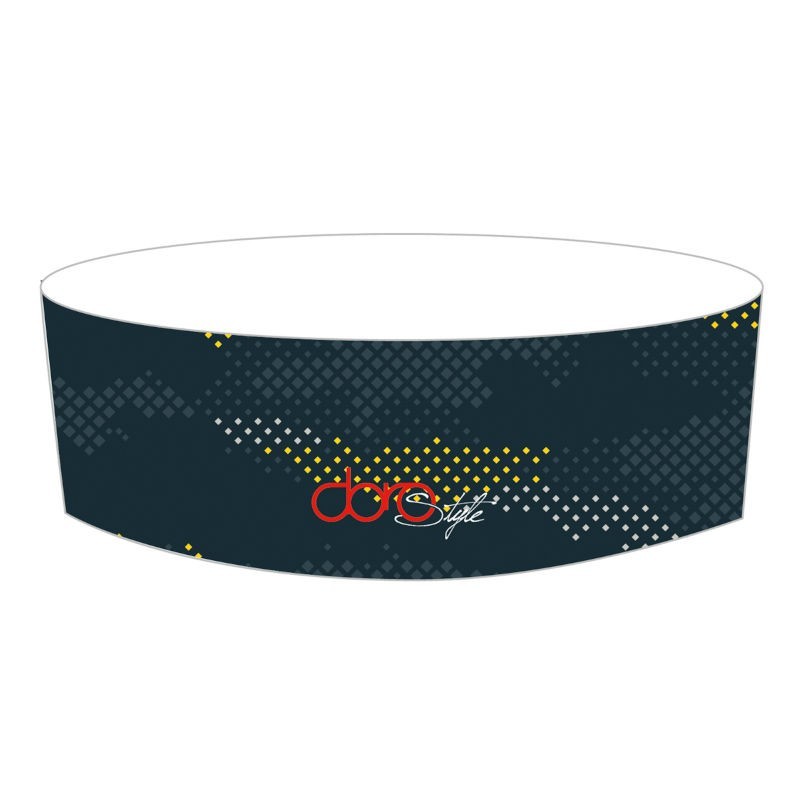 Hodebånd Sportful Doro Headband svart-gul Hodebånd Sportful Doro Headband svart-gul